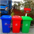 120升塑料戶外垃圾桶圖片