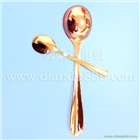 餐具電鍍 湯勺電鍍 電鍍玫瑰金 日本金 香檳金 水鍍加工廠家