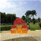 山東防腐木花盆 河北實木花盆 戶外花盆 種植花箱