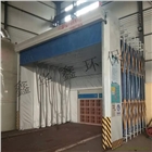 泊頭鑫華鑫廠家直銷(xiāo)移動(dòng)伸縮式噴漆房軌道式干濕兩用