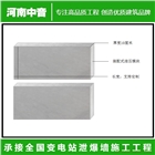 鄭州泄爆墻施工 開封裝配式泄壓板 硅酸鹽輕質(zhì)泄爆墻 抗爆板抗